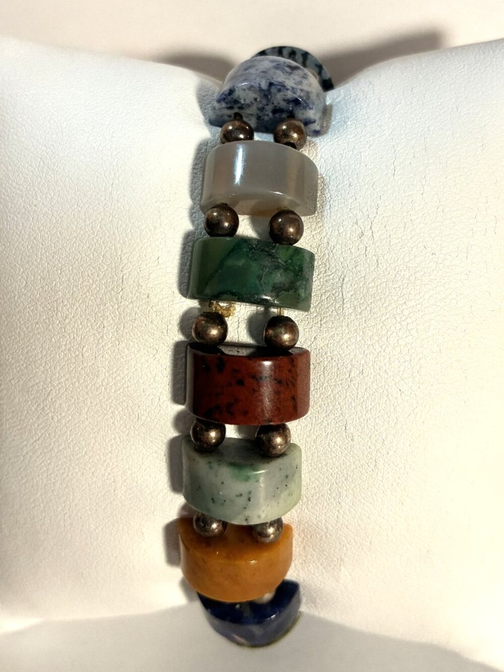 Natural Stone Beaded Bracelet